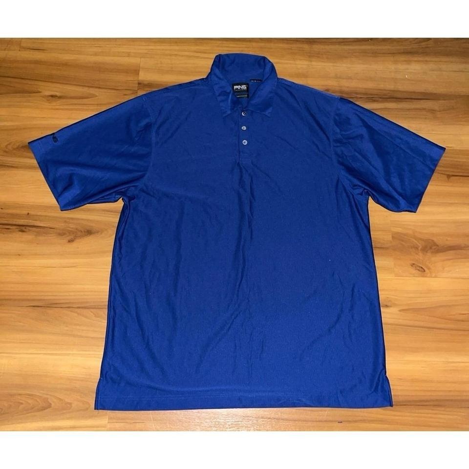Mens Ping Golf Polo Performance Active Athletic Short Sleeve Shirt